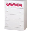  Furniture of America Cammi 4-Drawer Kids Chest CM7853PK-C IMAGE 1