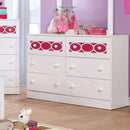  Furniture of America Cammi 6-Drawer Kids Dresser CM7853PK-D IMAGE 2