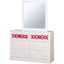  Furniture of America Cammi 6-Drawer Kids Dresser CM7853PK-D IMAGE 3