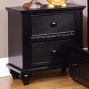  Furniture of America Caspian 2-Drawer Kids Nightstand CM7920BK-N IMAGE 1