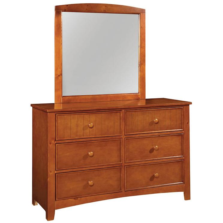 Furniture of America Omnus 6-Drawer Kids Dresser CM7905OAK-D IMAGE 3