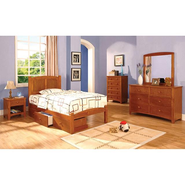 Furniture of America Kids Desks Hutch CM7905OAK-HC IMAGE 3