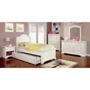  Furniture of America Mullan 1-Drawer Kids Nightstand CM7943WH-N IMAGE 4