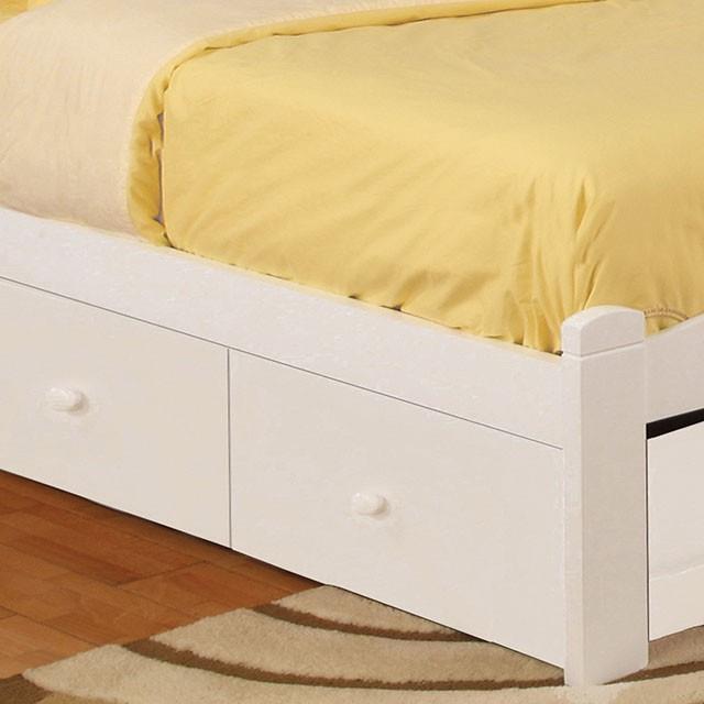 Furniture of America Kids Beds Bed CM7902WH-T-BED IMAGE 4