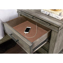 A-America Glacier Point 3-Drawer Nightstand GLP-GR-5-75-0 IMAGE 5