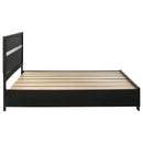 Coaster Furniture Miranda 206361KW 51-inch Wood California King Storage Panel Bed - Black IMAGE 5