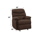 Acme Furniture Arcadia 00635 Motion Glider Recliner IMAGE 10