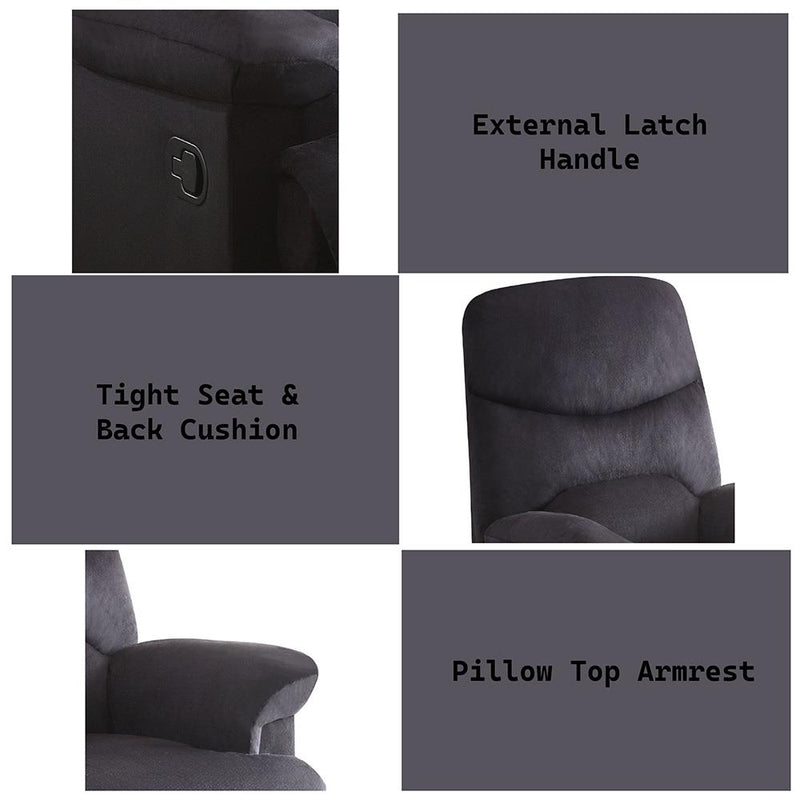 Acme Furniture Arcadia 00701 Motion Recliner IMAGE 4