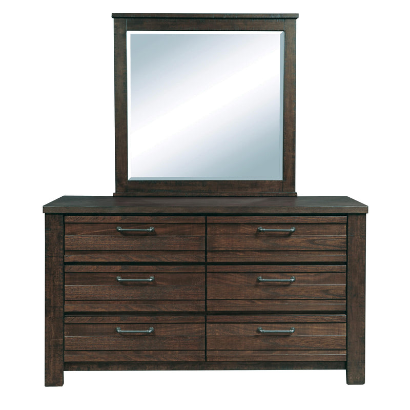 Samuel Lawrence Furniture Ruff Hewn 6-Drawer Dresser 210-S076-010 IMAGE 3