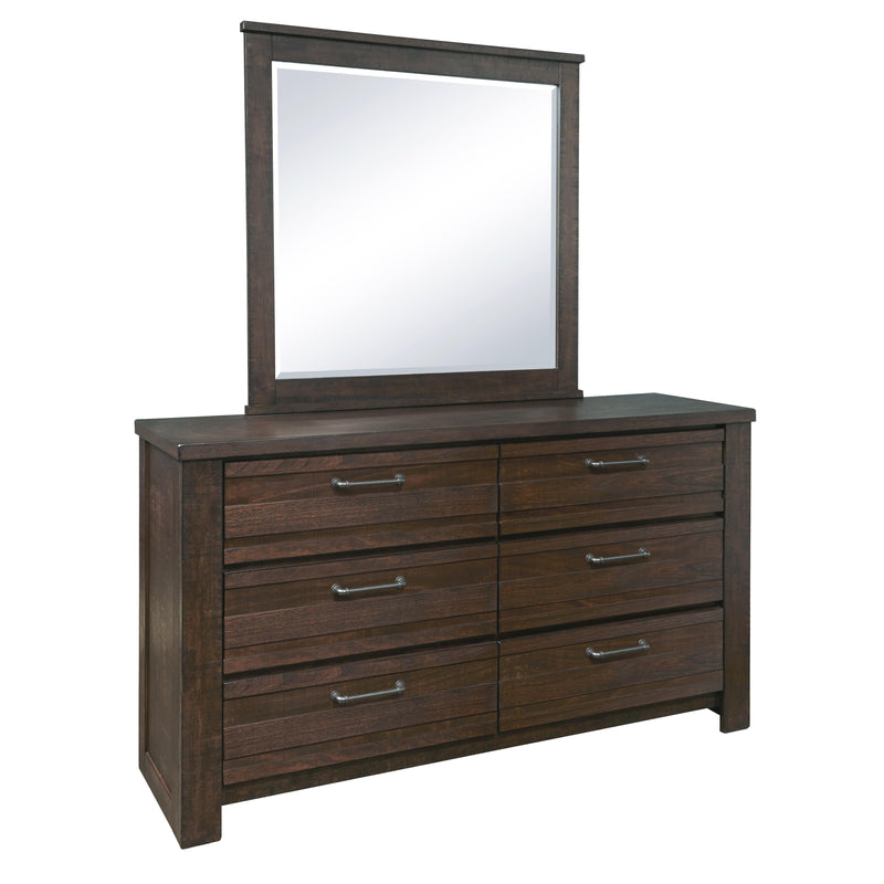 Samuel Lawrence Furniture Ruff Hewn 6-Drawer Dresser 210-S076-010 IMAGE 4