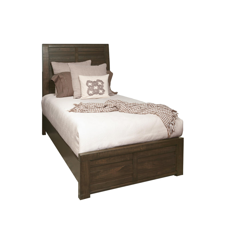 Samuel Lawrence Furniture Ruff Hewn Twin Panel Bed 210-S076-230H/210-S076-231H/210-S076-404H IMAGE 2