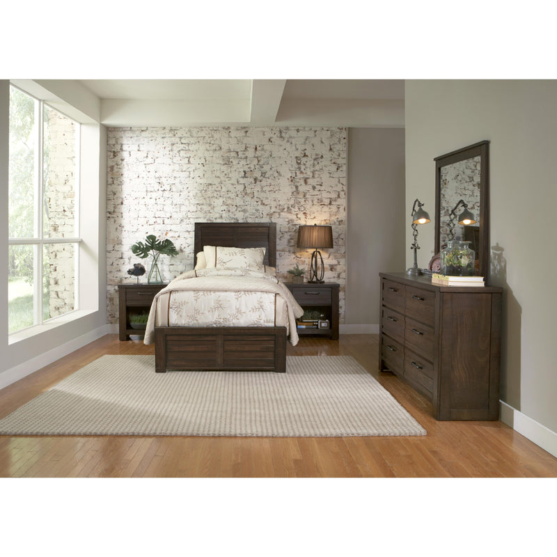 Samuel Lawrence Furniture Ruff Hewn Twin Panel Bed 210-S076-230H/210-S076-231H/210-S076-404H IMAGE 3