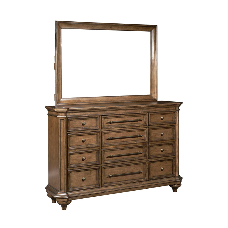 Samuel Lawrence Furniture Carrington Dresser Mirror P081110 IMAGE 3
