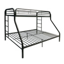 Acme Furniture Tritan 02052BK Twin XL over Queen Bunk Bed IMAGE 2