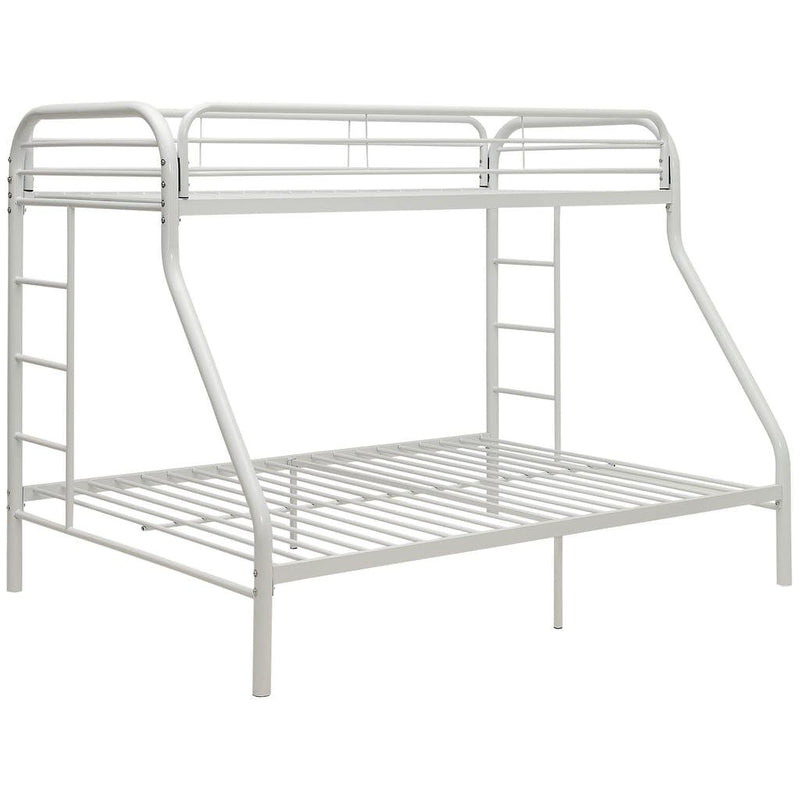 Acme Furniture Tritan 02052WH Twin XL over Queen Bunk Bed IMAGE 2