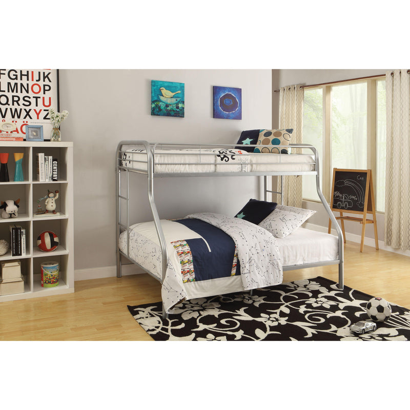 Acme Furniture Tritan 02053SI Twin over Full Bunk Bed IMAGE 1
