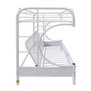 Acme Furniture Eclipse 02091W-W Twin/Full Futon Bunk Bed IMAGE 4
