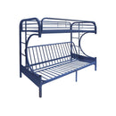 Acme Furniture Eclipse 02093BU Twin XL over Queen Futon Bunk Bed IMAGE 1