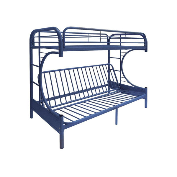 Acme Furniture Eclipse 02093BU Twin XL over Queen Futon Bunk Bed IMAGE 1