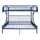 Acme Furniture Eclipse 02093BU Twin XL over Queen Futon Bunk Bed IMAGE 2