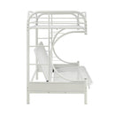 Acme Furniture Eclipse 02093WH Twin XL/Queen Futon Bunk Bed IMAGE 5