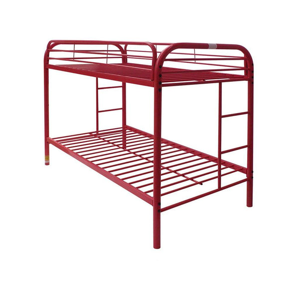Acme Furniture Thomas 02188RD Twin over Twin Bunk Bed IMAGE 1