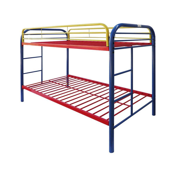 Acme Furniture Thomas 02188RNB Twin over Twin Bunk Bed IMAGE 1