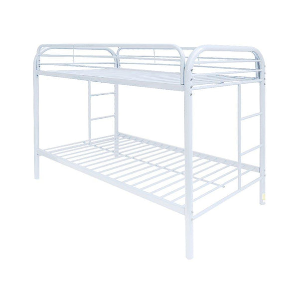 Acme Furniture Thomas 02188WH Twin over Twin Bunk Bed IMAGE 1