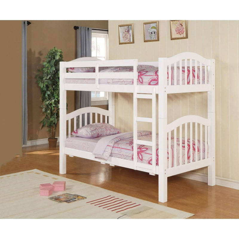 Acme Furniture Heartland 02354 Twin over Twin Bunk Bed IMAGE 2