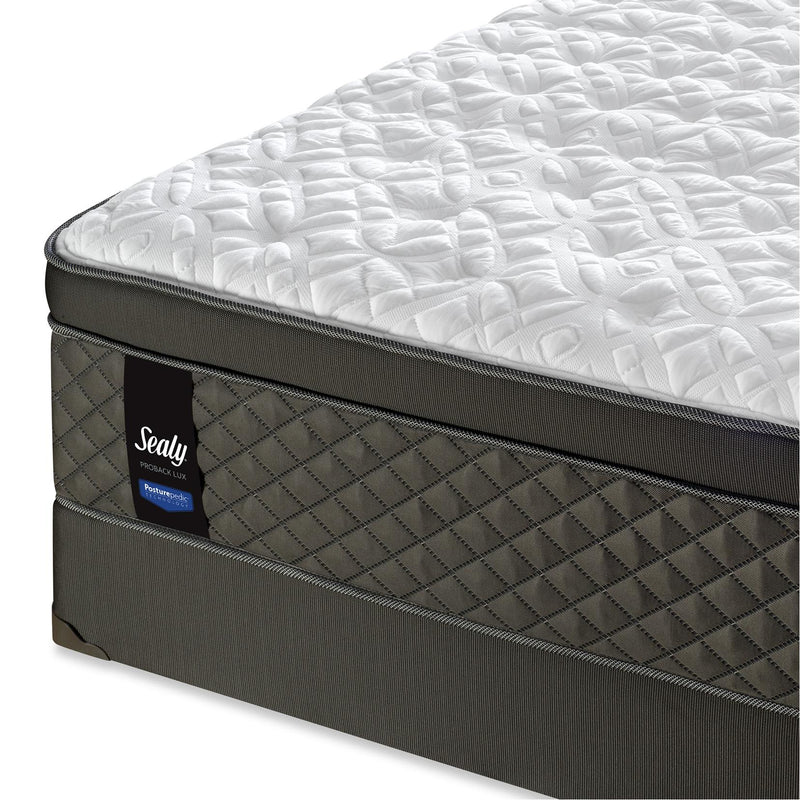 Sealy Midtown Firm Euro Pillow Top Mattress (Queen) IMAGE 3