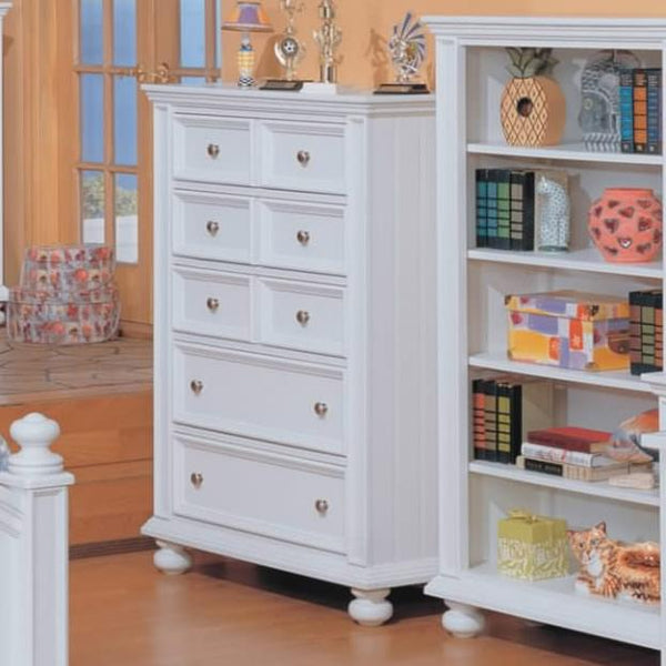 Winners Only Farmhouse Bay 5-Drawer Kids Chest BR-B1007N-P IMAGE 1