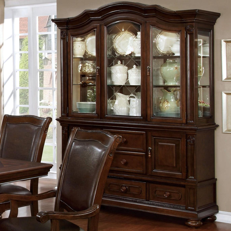 Furniture of America Alpena 2 pc China Cabinet CM3350HB-SET IMAGE 3