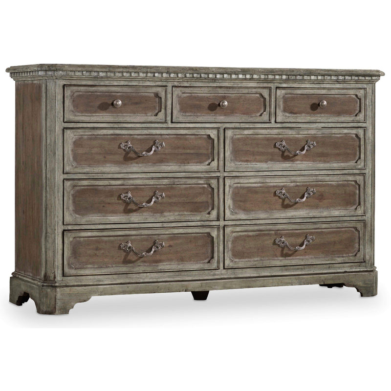 Hooker Furniture True Vintage 9-Drawer Dresser 5701-90002 IMAGE 1