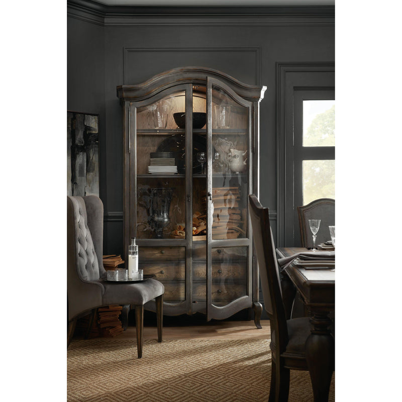 Hooker Furniture Arabella Display Cabinet 1610-75908-GRY IMAGE 2