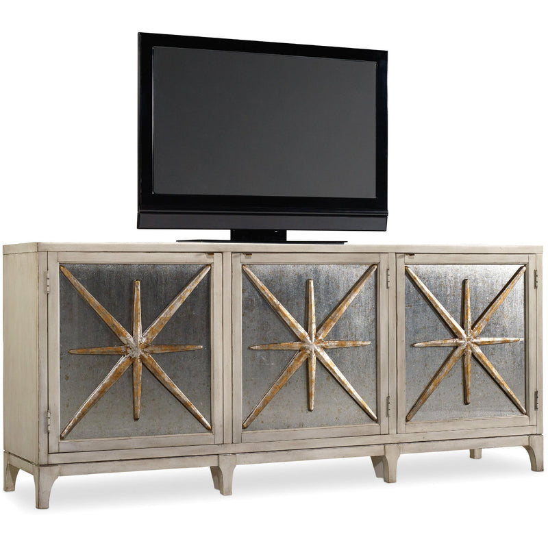 Hooker Furniture Melange Star Power TV Stand with Cable Management 638-85163 IMAGE 2