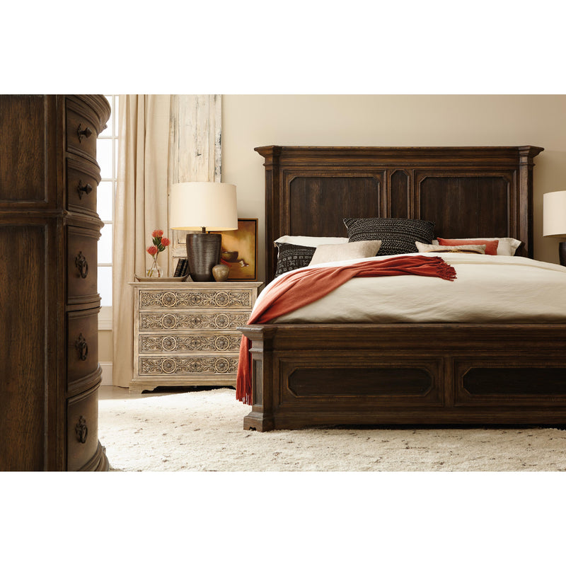 Hooker Furniture 5960-90250-MULTI Woodcreek Queen Mansion Bed IMAGE 4