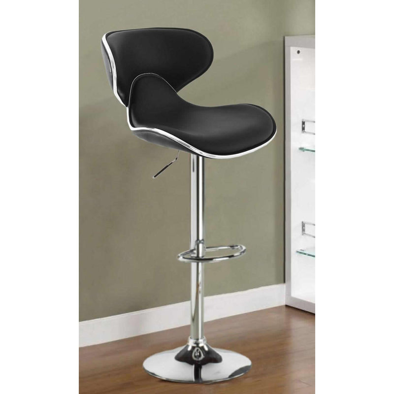 IFDC Adjustable Height Stool ST 7700-BK IMAGE 2