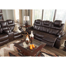 Signature Design by Ashley Warnerton Power Reclining Leather Look Sofa 7540715 IMAGE 10