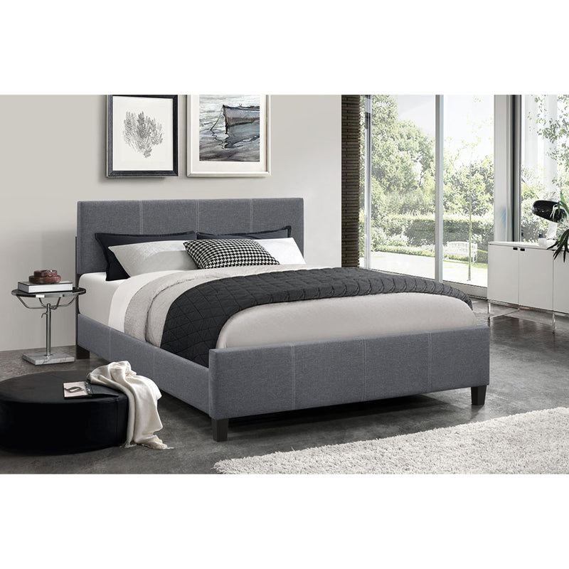 IFDC Full Upholstered Platform Bed IF 5430 - 54 IMAGE 1