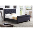  IFDC Queen Upholstered Panel Bed IF 5720 - 60 IMAGE 1
