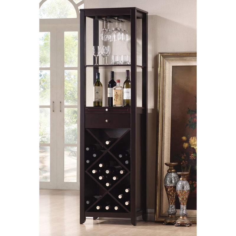 Acme Furniture Casey 12244 Wine Cabinet IMAGE 1
