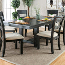 Furniture of America Thomaston I Dining Table with Trestle Base CM3543T-TABLE IMAGE 1