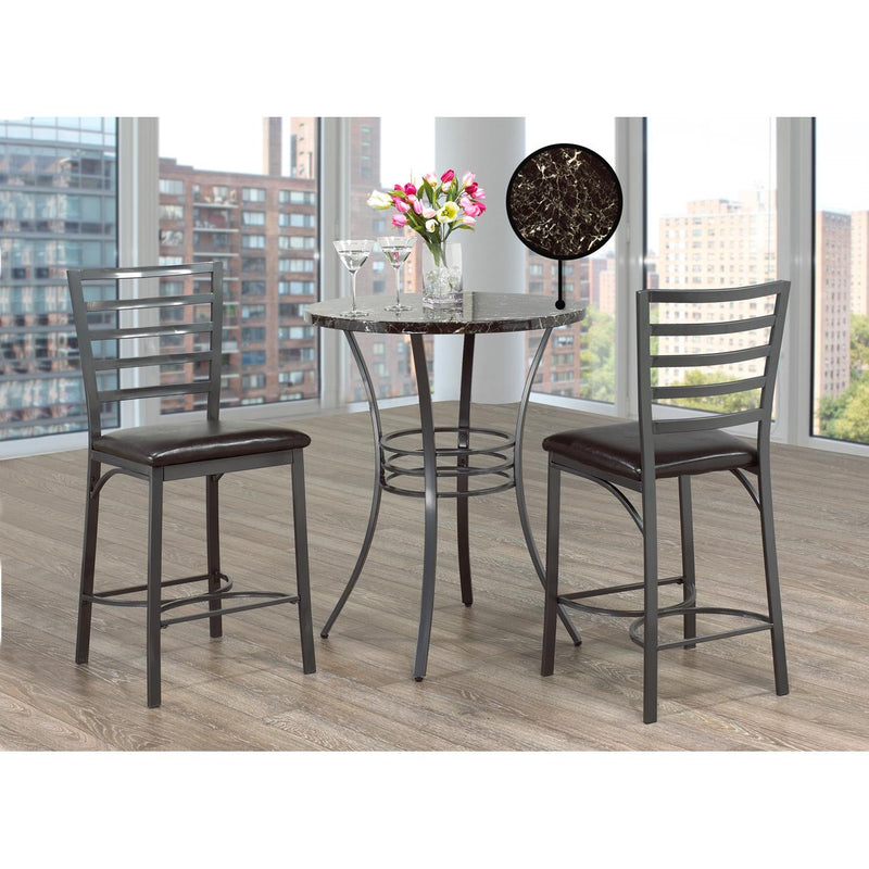 IFDC 3 pc Pub Height Dinette IF-1004 IMAGE 1