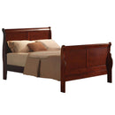 Acme Furniture Louis Philippe III 19530T Twin Sleigh Bed IMAGE 2