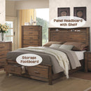 Acme Furniture Merrilee 21680Q Queen Bed with Storage IMAGE 4
