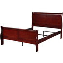Acme Furniture Louis Philippe Queen Sleigh Bed 23750Q IMAGE 2