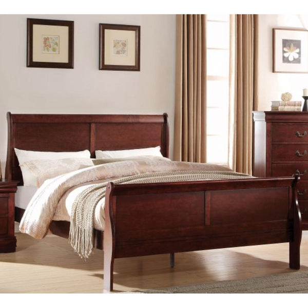 Acme Furniture Louis Philippe Full Sleigh Bed 23757F IMAGE 1