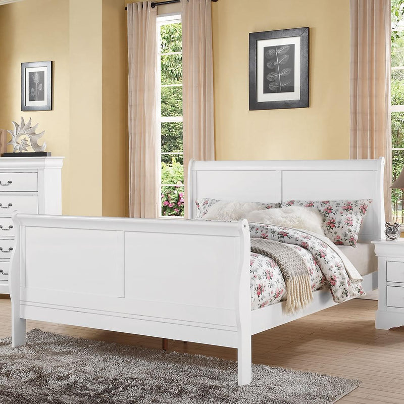 Acme Furniture Louis Philippe III King Sleigh Bed 24497EK IMAGE 2