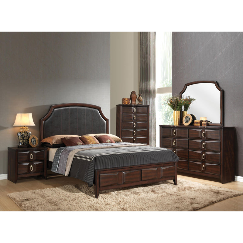 Acme Furniture Lancaster King Upholstered Panel Bed with Storage 24567EK IMAGE 3