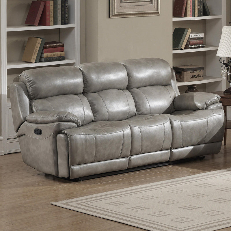 AC Pacific Corporation Estella Reclining Leather Sofa ESTELLA-DRS IMAGE 2